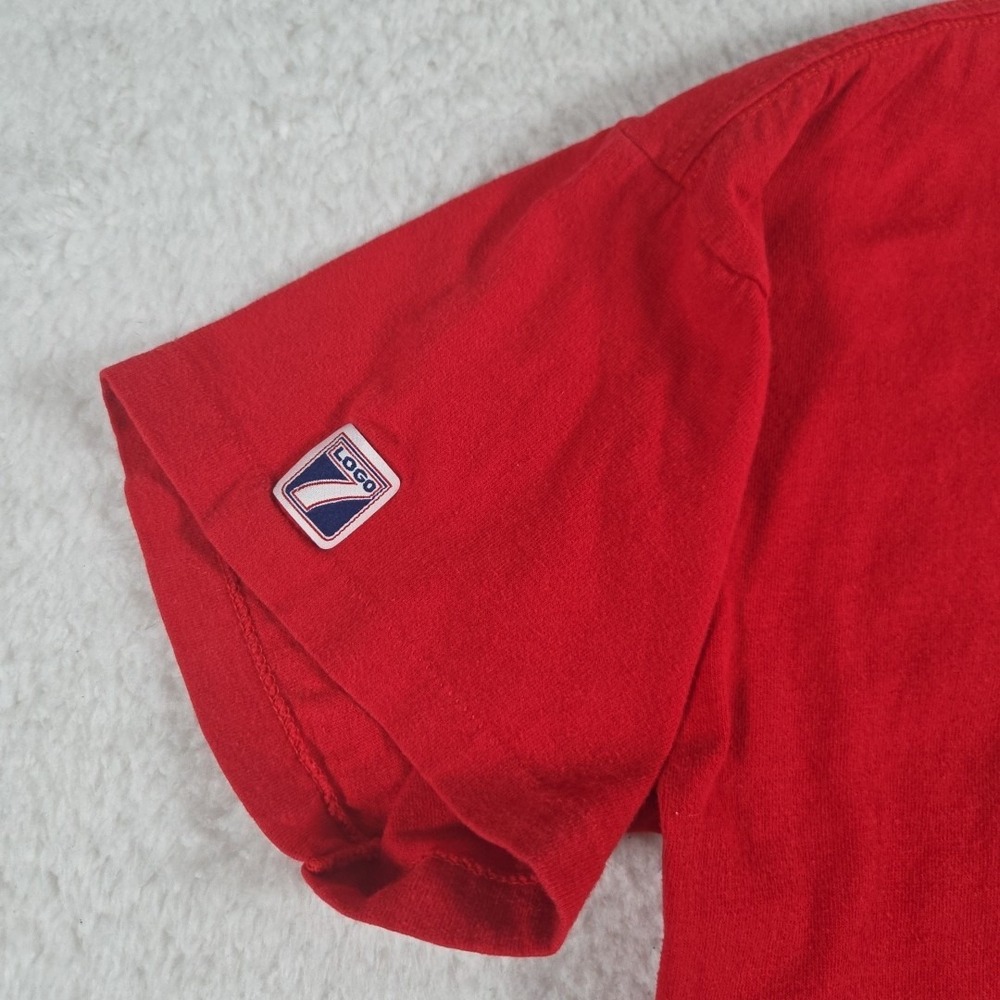 VINTAGE Nebraska‎ Cornhuskers T Shirt Medium Crewneck Single-Stitch 7 Logo Tag - Picture 8 of 9